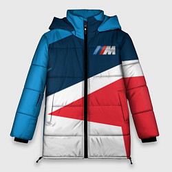 Куртка зимняя женская BMW 2018 M Sport, цвет: 3D-черный