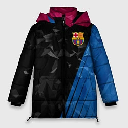 Женская зимняя куртка FC Barcelona: Abstract