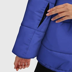 Куртка зимняя женская NASA: Blue Space, цвет: 3D-черный — фото 2