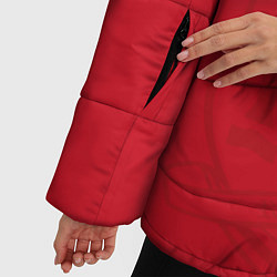 Куртка зимняя женская Сборная Испании, цвет: 3D-светло-серый — фото 2