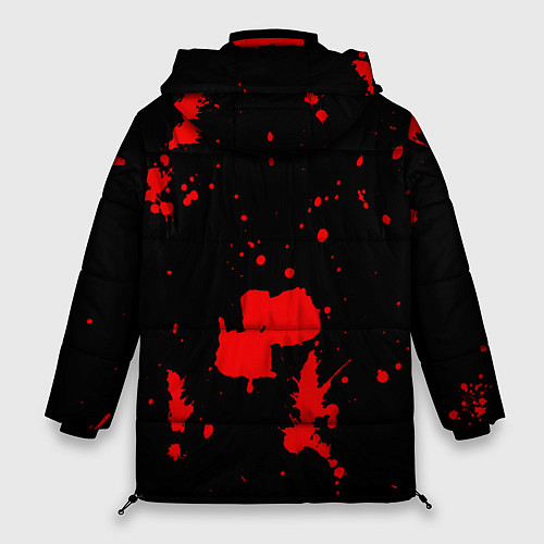 Женская зимняя куртка My Chemical Romance / 3D-Красный – фото 2