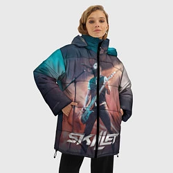 Куртка зимняя женская Skillet: John Cooper, цвет: 3D-красный — фото 2