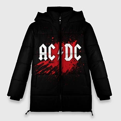 Куртка зимняя женская AC/DC: Red Spot, цвет: 3D-черный