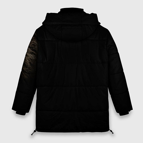 Женская зимняя куртка Львиный взгляд / 3D-Черный – фото 2