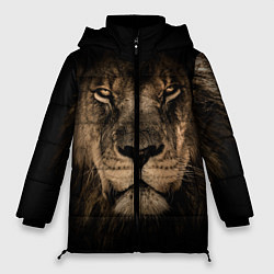 Куртка зимняя женская Львиный взгляд, цвет: 3D-черный