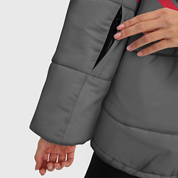 Куртка зимняя женская AUDI SPORT, цвет: 3D-красный — фото 2