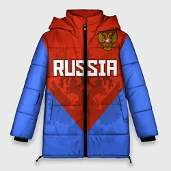 Женская зимняя куртка Russia Red & Blue