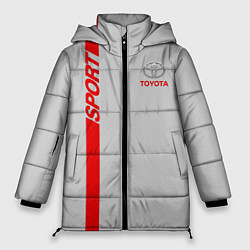 Куртка зимняя женская Toyota: Silver Sport, цвет: 3D-черный