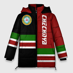 Куртка зимняя женская Chechnya, Russia, цвет: 3D-черный