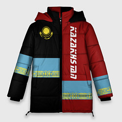 Куртка зимняя женская Kazakhstan, цвет: 3D-черный