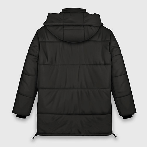 Женская зимняя куртка Kingdom Come: Deliverance Logo / 3D-Черный – фото 2