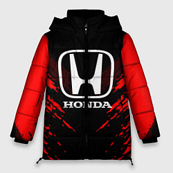Куртка зимняя женская Honda: Red Anger, цвет: 3D-светло-серый