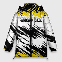 Куртка зимняя женская Rainbow Six Siege: Yellow, цвет: 3D-красный