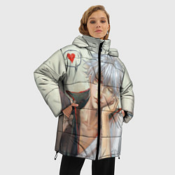 Куртка зимняя женская Sakata Gintoki, цвет: 3D-светло-серый — фото 2