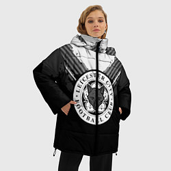 Куртка зимняя женская FC Leicester City: Black Style, цвет: 3D-черный — фото 2