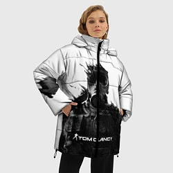 Куртка зимняя женская Tom Clancys Soldier, цвет: 3D-черный — фото 2