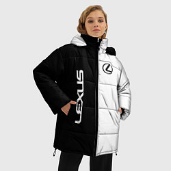 Куртка зимняя женская Lexus: Black & White, цвет: 3D-черный — фото 2