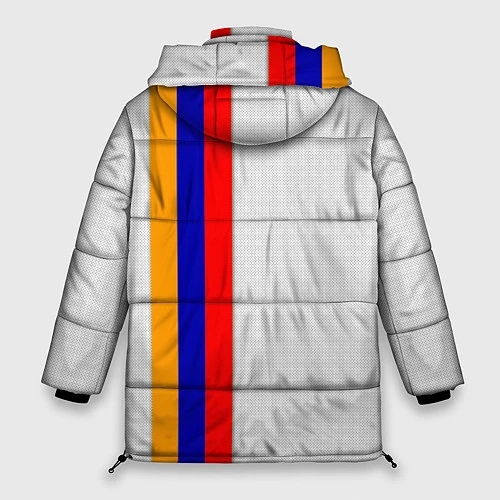 Женская зимняя куртка I Love Armenia / 3D-Светло-серый – фото 2