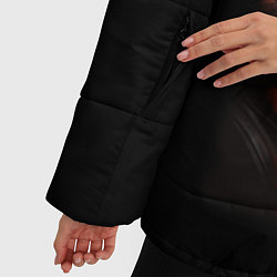 Куртка зимняя женская Мертвый легионер, цвет: 3D-черный — фото 2