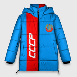 Куртка зимняя женская СССР: Blue Collection, цвет: 3D-черный