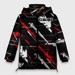 Куртка зимняя женская CS:GO AWP, цвет: 3D-черный