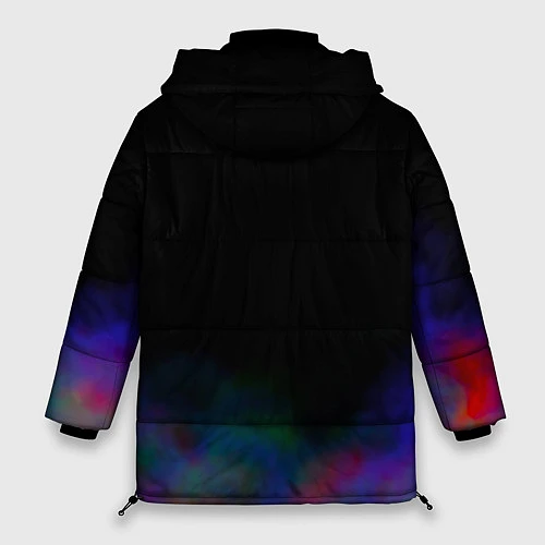 Женская зимняя куртка Muse: Neon Flower / 3D-Черный – фото 2