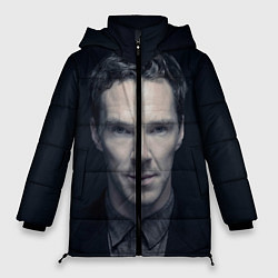 Куртка зимняя женская Benedict Cumberbatch, цвет: 3D-черный