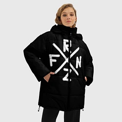 Куртка зимняя женская Markul Logo, цвет: 3D-черный — фото 2