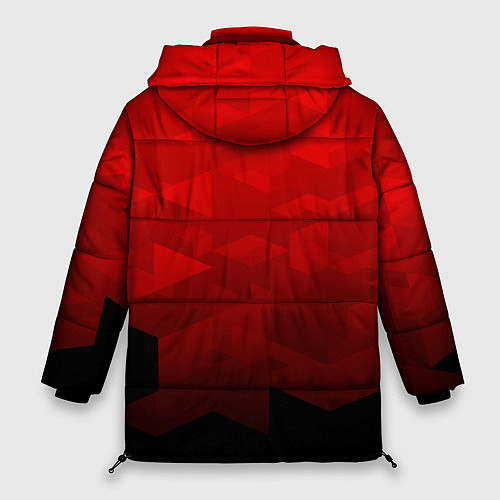 Женская зимняя куртка FC Man UTD: Red Poly / 3D-Черный – фото 2