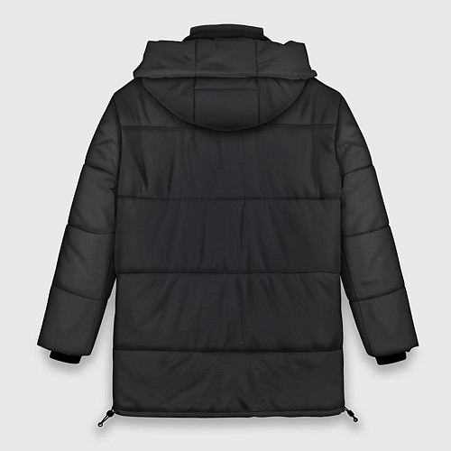 Женская зимняя куртка Post Malone / 3D-Черный – фото 2