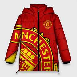 Куртка зимняя женская FC Man United: Red Exclusive, цвет: 3D-светло-серый