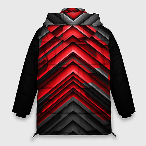 Женская зимняя куртка Citroen: Red sport / 3D-Черный – фото 2