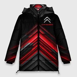 Куртка зимняя женская Citroen: Red sport, цвет: 3D-черный