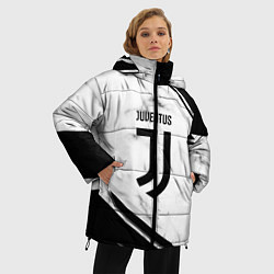 Куртка зимняя женская Juventus, цвет: 3D-черный — фото 2