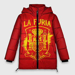Куртка зимняя женская La Furia, цвет: 3D-светло-серый