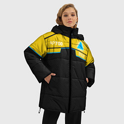 Куртка зимняя женская Detroit: AP700 Yellow & Black, цвет: 3D-черный — фото 2