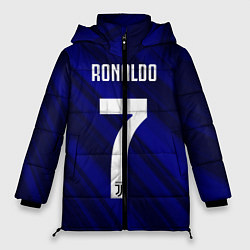 Куртка зимняя женская Ronaldo 7: Blue Sport, цвет: 3D-черный