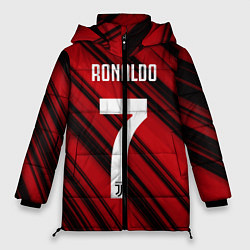 Куртка зимняя женская Ronaldo 7: Red Sport, цвет: 3D-светло-серый