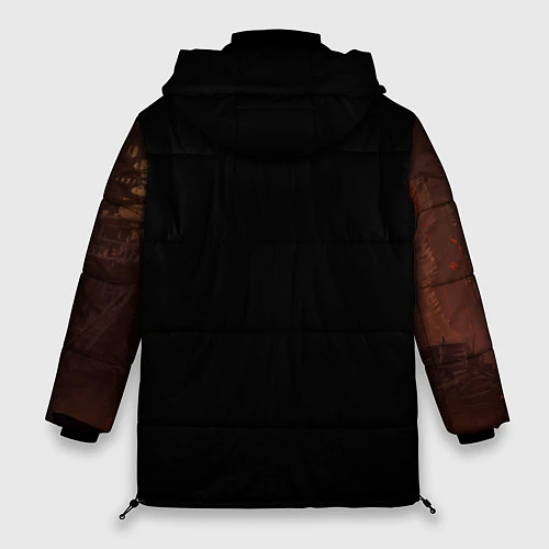 Женская зимняя куртка DOOM: Eternal / 3D-Черный – фото 2