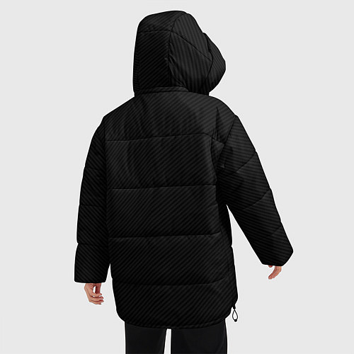 Женская зимняя куртка Hentai 69: Black Style / 3D-Светло-серый – фото 4