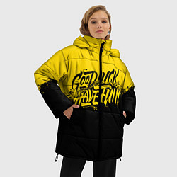 Куртка зимняя женская GLHF: Yellow Style, цвет: 3D-красный — фото 2