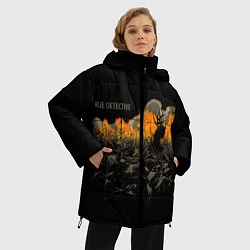 Куртка зимняя женская True Detective: Fire, цвет: 3D-черный — фото 2