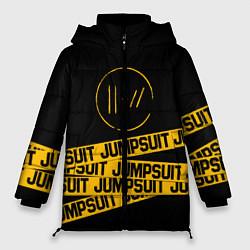 Куртка зимняя женская Twenty One Pilots: Jumpsuit, цвет: 3D-черный