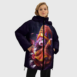 Куртка зимняя женская Lulu League of Legends, цвет: 3D-черный — фото 2