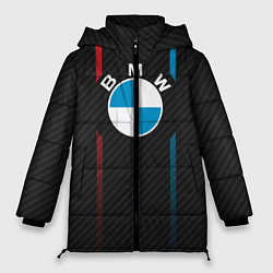 Куртка зимняя женская BMW: Three Lines, цвет: 3D-черный