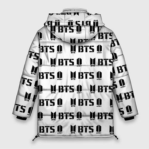 Женская зимняя куртка BTS: White Army / 3D-Черный – фото 2
