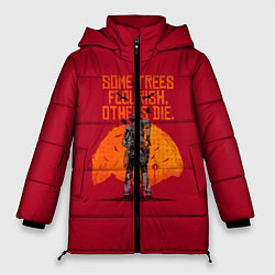Куртка зимняя женская Some trees flourish, цвет: 3D-красный