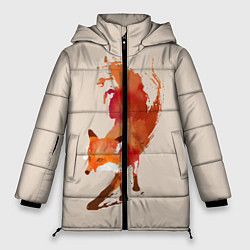 Куртка зимняя женская Paint Fox, цвет: 3D-черный
