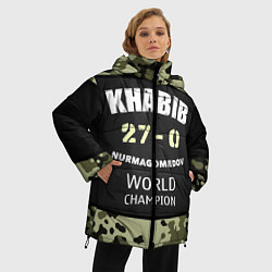 Куртка зимняя женская Khabib: 27 - 0, цвет: 3D-черный — фото 2