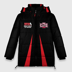 Куртка зимняя женская MMA Elite, цвет: 3D-светло-серый